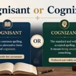 Cognisant or Cognizant